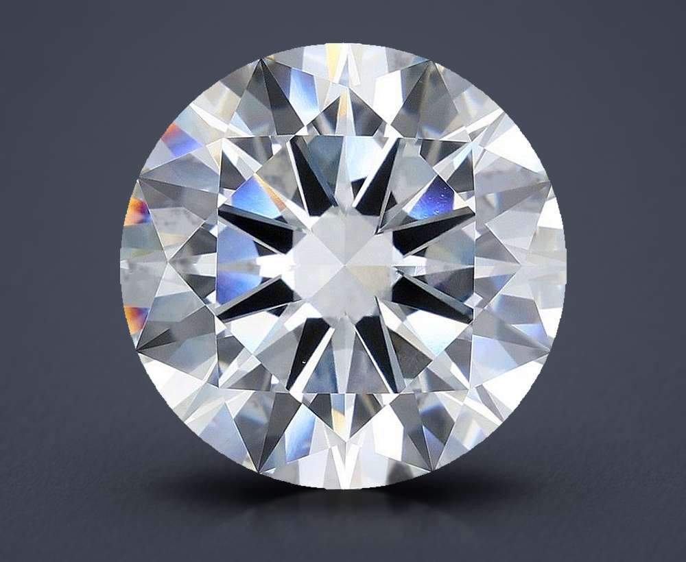11.01ct F VVS2 Excellent Cut Round Lab Grown Diamond