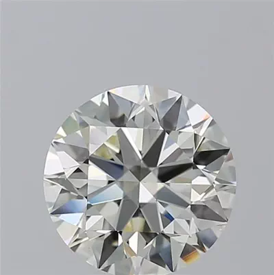 3.51ct K VS1 Rare Carat Ideal Cut Round Diamond