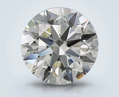 3.51ct K VS1 Rare Carat Ideal Cut Round Diamond