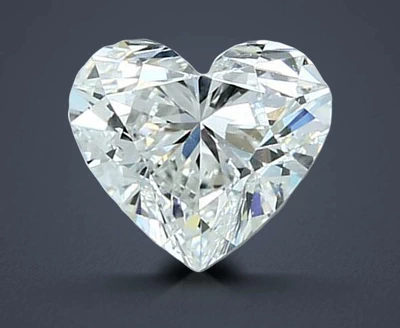 1.70ct F SI1 Rare Carat Ideal Cut Heart Diamond