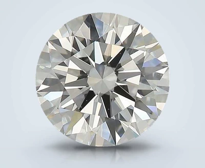 2.21ct J IF Rare Carat Ideal Cut Round Diamond