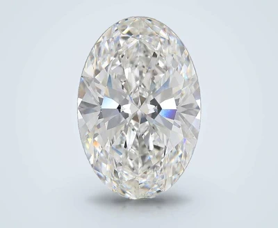 15.07ct F VVS2 Rare Carat Ideal Cut Oval Lab Grown Diamond