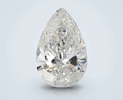 6.87ct E VS1 Rare Carat Ideal Cut Pear Lab Grown Diamond