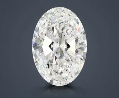 11.70ct E VVS2 Rare Carat Ideal Cut Oval Lab Grown Diamond