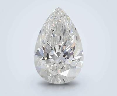 3.02ct E VS2 Rare Carat Ideal Cut Pear Lab Grown Diamond