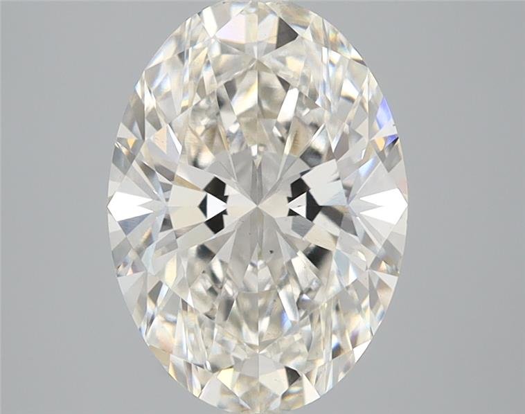 2.58ct H VS1 Rare Carat Ideal Cut Oval Lab Grown Diamond