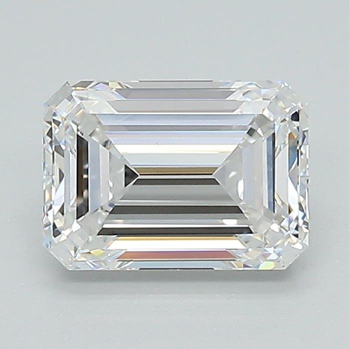 1.52ct E VS1 Excellent Cut Emerald Lab Grown Diamond