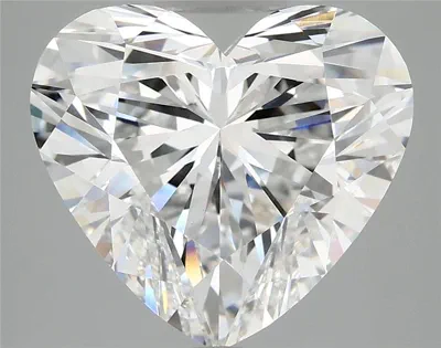 6.10ct E VVS2 Rare Carat Ideal Cut Heart Lab Grown Diamond