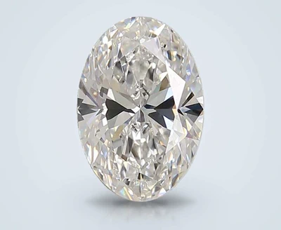 2.10ct E VVS2 Rare Carat Ideal Cut Oval Lab Grown Diamond