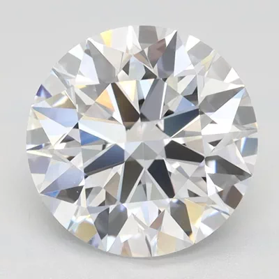 2.16ct D VVS1 Rare Carat Ideal Cut Round Lab Grown Diamond