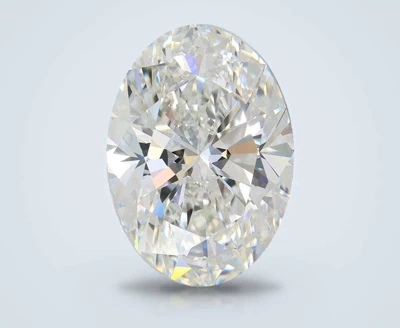 5.02ct F VVS2 Rare Carat Ideal Cut Oval Lab Grown Diamond