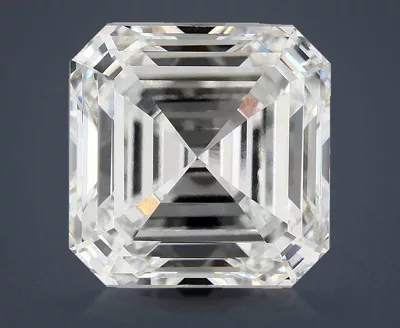 10.14ct E VVS2 Excellent Cut Asscher Lab Grown Diamond