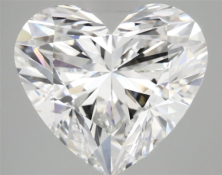 5.17ct E VS1 Rare Carat Ideal Cut Heart Lab Grown Diamond