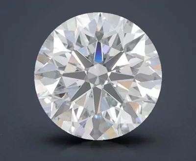 3.06ct D VS2 Rare Carat Ideal Cut Round Lab Grown Diamond