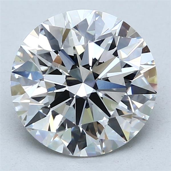 3.01ct F VS1 Rare Carat Ideal Cut Round Lab Grown Diamond