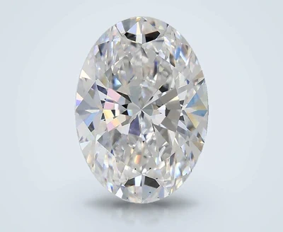 2.02ct D VS2 Rare Carat Ideal Cut Oval Lab Grown Diamond
