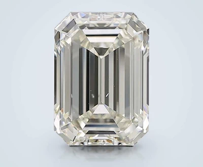 5.03ct I VS2 Rare Carat Ideal Cut Emerald Diamond