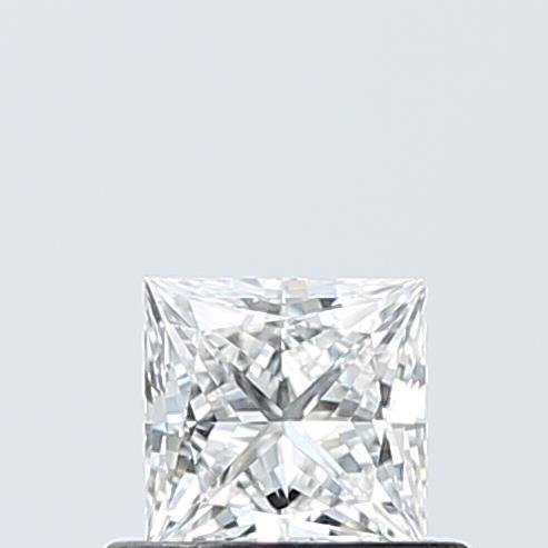 0.54ct D VVS2 Rare Carat Ideal Cut Princess Lab Grown Diamond