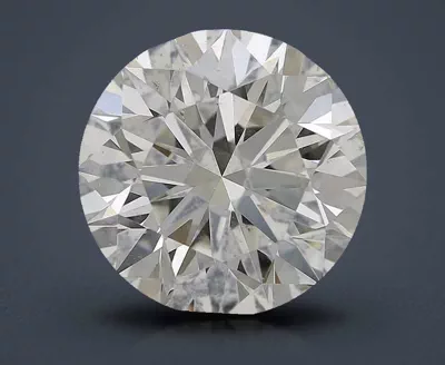 5.07ct J SI1 Rare Carat Ideal Cut Round Diamond