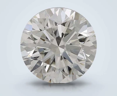 5.07ct J SI1 Rare Carat Ideal Cut Round Diamond
