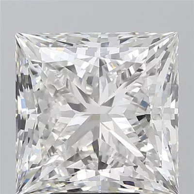 7.08ct H VS1 Rare Carat Ideal Cut Princess Lab Grown Diamond