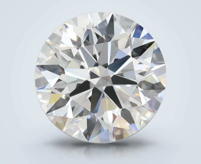 4.02ct D FL Rare Carat Ideal Cut Round Lab Grown Diamond