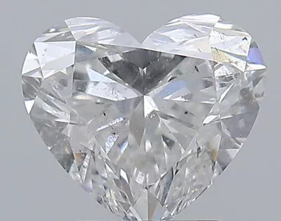 2.52ct E SI2 Rare Carat Ideal Cut Heart Diamond