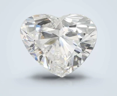 7.08ct E VVS2 Rare Carat Ideal Cut Heart Lab Grown Diamond