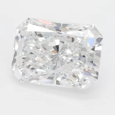 3.03ct D VVS2 Rare Carat Ideal Cut Radiant Lab Grown Diamond