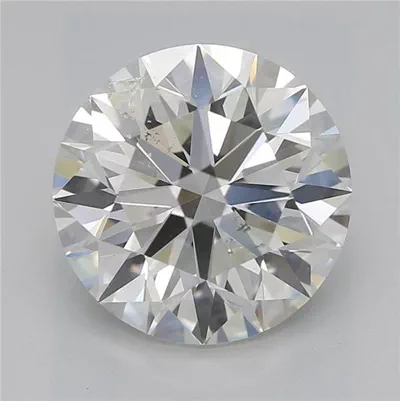 2.27ct J SI2 Rare Carat Ideal Cut Round Diamond