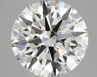 3.86ct F SI1 Rare Carat Ideal Cut Round Lab Grown Diamond