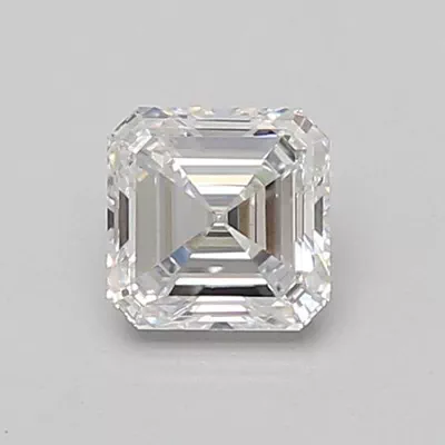0.71ct D VS1 Very Good Cut Asscher Lab Grown Diamond