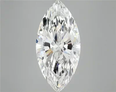 5.86ct F VS1 Rare Carat Ideal Cut Marquise Lab Grown Diamond