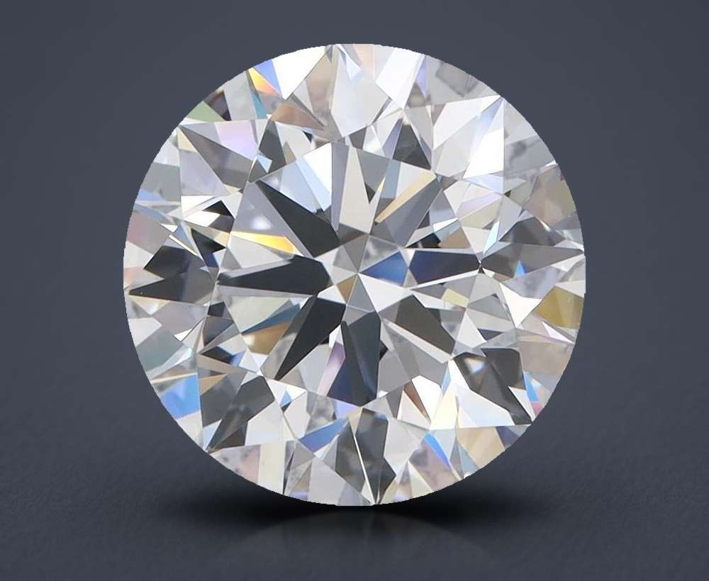 4.35ct D FL Rare Carat Ideal Cut Round Lab Grown Diamond