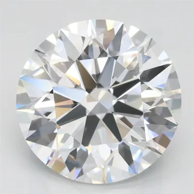 3.10ct D IF Rare Carat Ideal Cut Round Lab Grown Diamond