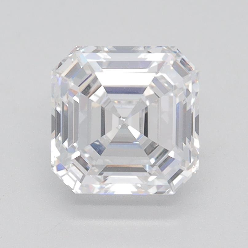 1.59ct D VVS2 Rare Carat Ideal Cut Asscher Lab Grown Diamond