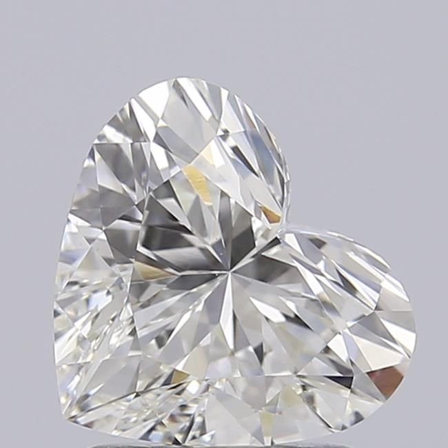 1.43ct G VVS2 Rare Carat Ideal Cut Heart Lab Grown Diamond