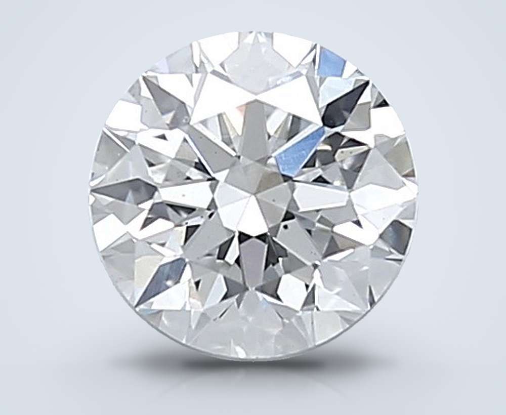 1.55ct F VS1 Rare Carat Ideal Cut Round Lab Grown Diamond
