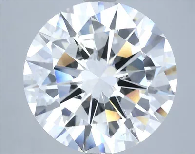 7.01ct I SI1 Excellent Cut Round Diamond