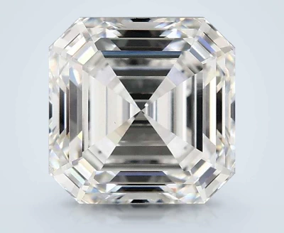 3.05ct D VS1 Rare Carat Ideal Cut Asscher Lab Grown Diamond