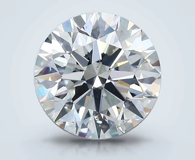 2.27ct F SI1 Rare Carat Ideal Cut Round Diamond
