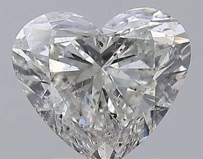 2.01ct G SI2 Rare Carat Ideal Cut Heart Diamond