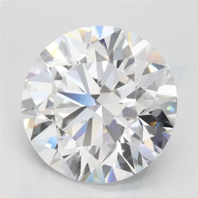 4.32ct D VVS1 Rare Carat Ideal Cut Round Lab Grown Diamond