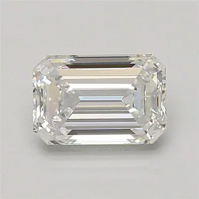1.46ct D VS1 Rare Carat Ideal Cut Emerald Lab Grown Diamond