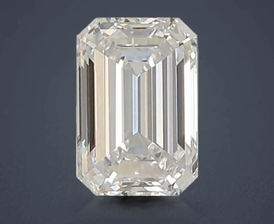 1.46ct D VS1 Rare Carat Ideal Cut Emerald Lab Grown Diamond