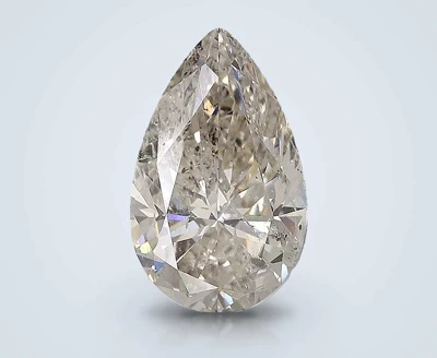 5.03ct I SI2 Rare Carat Ideal Cut Pear Diamond