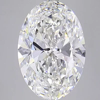 15.10ct F VS1 Rare Carat Ideal Cut Oval Lab Grown Diamond