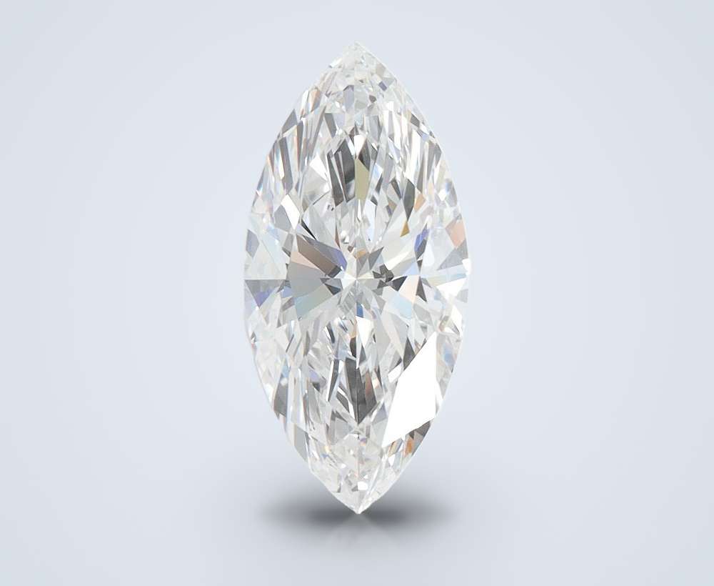 2.07ct D VVS1 Rare Carat Ideal Cut Marquise Lab Grown Diamond