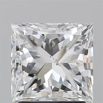 2.20ct G SI2 Rare Carat Ideal Cut Princess Diamond