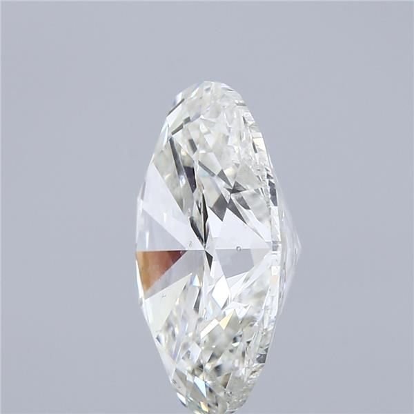 4.03ct J SI2 Rare Carat Ideal Cut Oval Diamond
